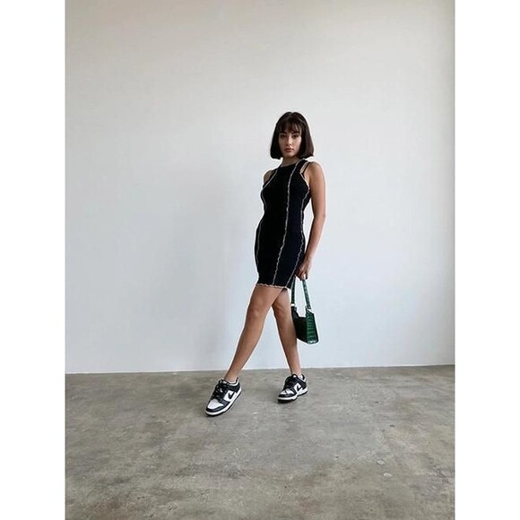 Bailey Rose Lettuce Hem Tank Dress - NWT - Picture 3 of 3